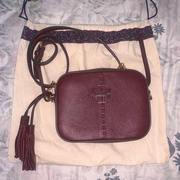 Tory Burch Handbags - Tory Burch Mcgraw Camera Bag new